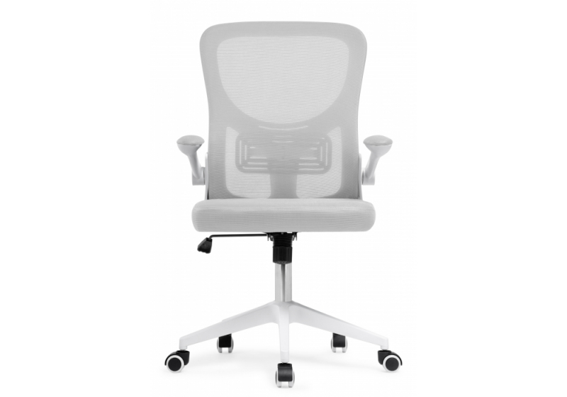 Офисное кресло Konfi light gray / white (60x66x102)