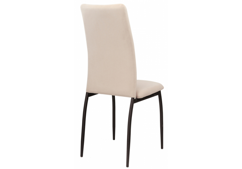Стул на металлокаркасе Tod beige / black (43x52x101)