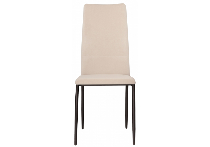 Стул на металлокаркасе Tod beige / black (43x52x101)