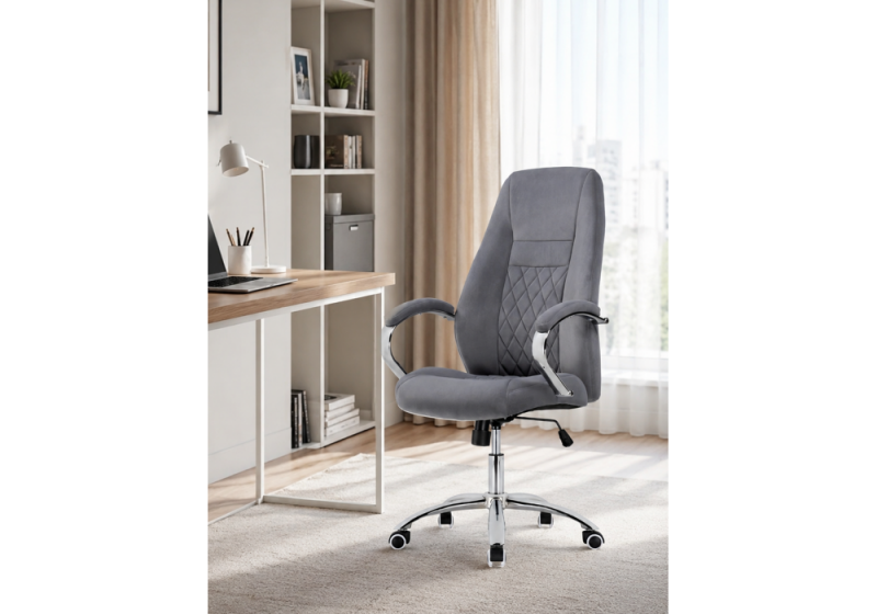 Компьютерное кресло Aragon dark grey (64x72x114)