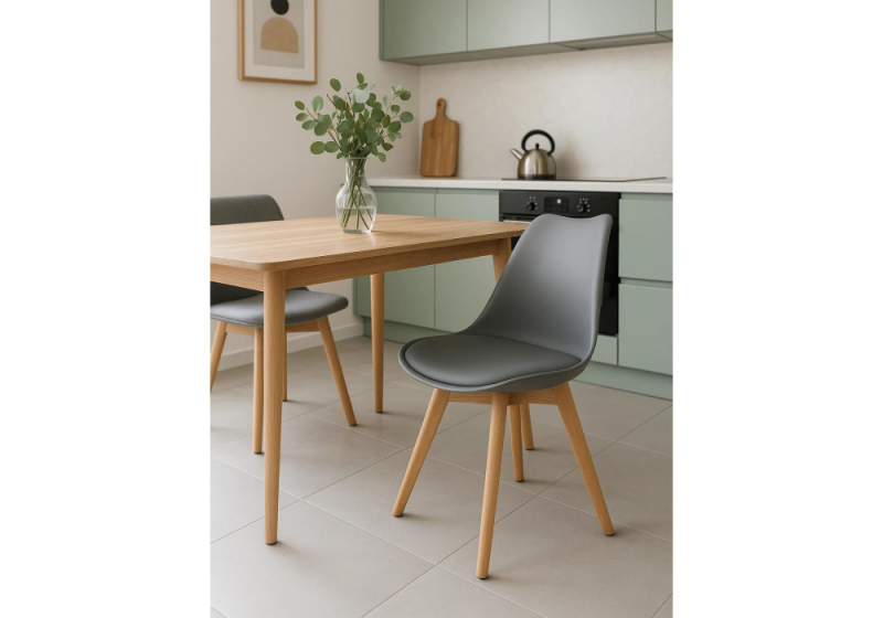 Пластиковый стул Bonuss dark gray (49x57x82)