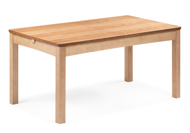 Стол деревянный Аделик 160(220)х90х76 дуб (90x77). 