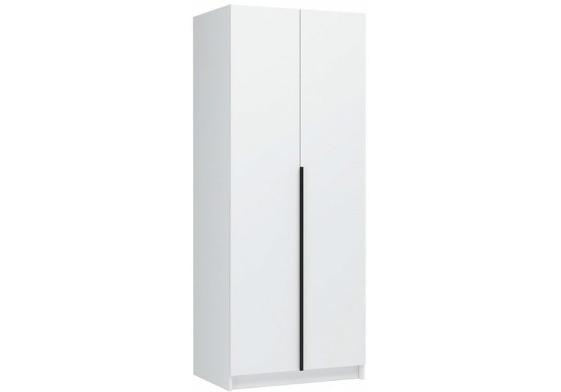 Шкаф Широн 800 белый / белый (80x55x200). 