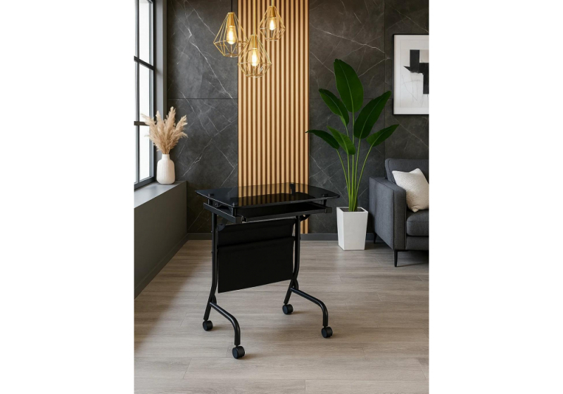 Компьютерный стол Riko black (40x67)