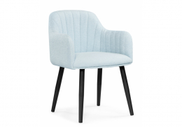 Стул на металлокаркасе Халли lamb 17 / черный (62x62x85)