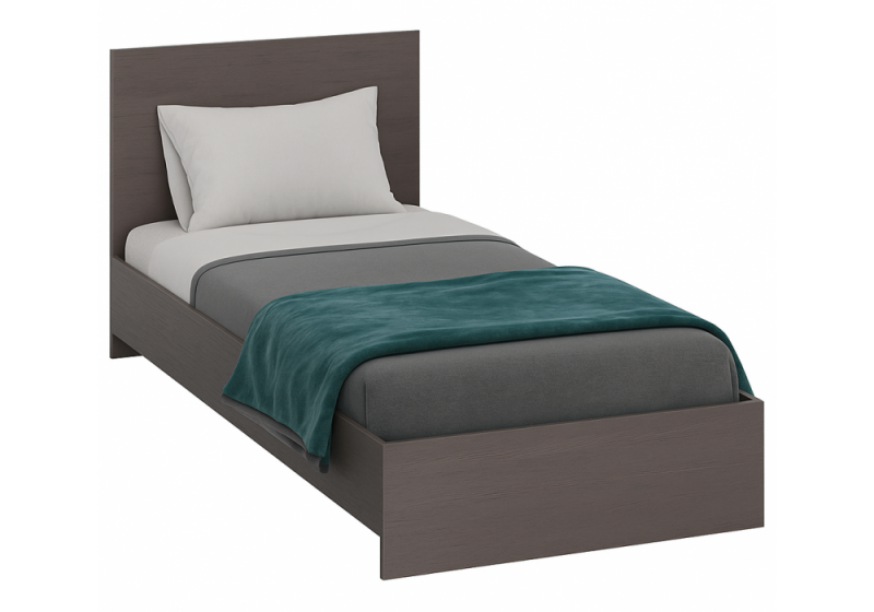 Кровать Адайн 80х200 венге / венге (83,5x). 