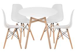 Обеденная группа Гуанора 90 white / wood ()