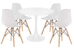 Обеденная группа Авина white ()